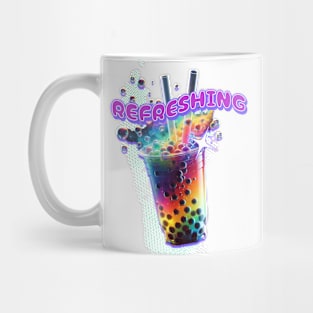 Rainbow Boba Tea - Refreshing - LGBTQ Mug